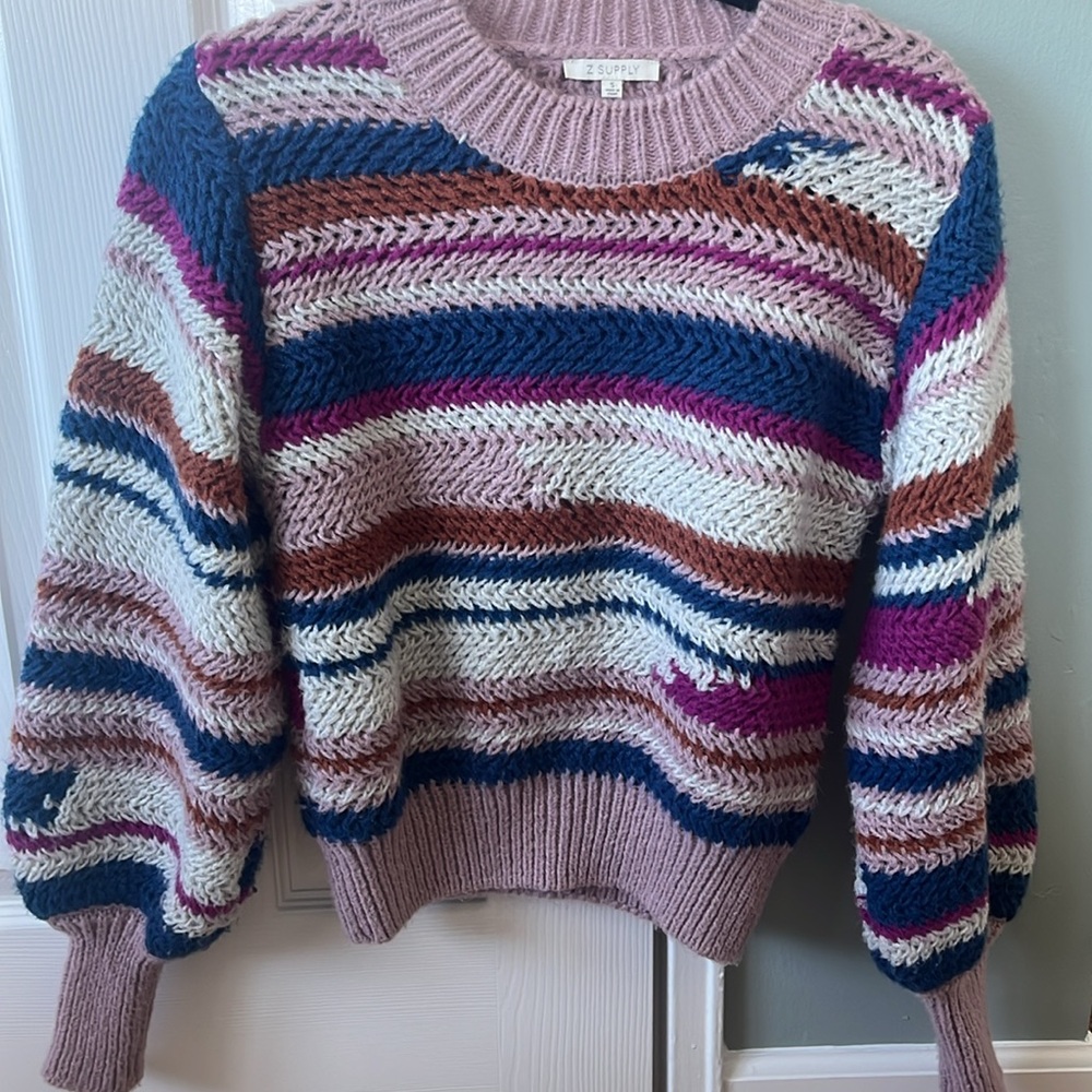 Z Supply Knit Sweater, Size small